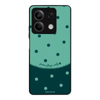 Θήκη Sonique Delulu Polka Era Series για Xiaomi Redmi Note 13 5G Green Flags