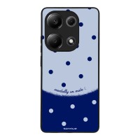 Θήκη Sonique Delulu Polka Era Series για Xiaomi Redmi Note 13 Pro 4G / Poco M6 Pro 4G / Redmi Note 14S Blue Mentally