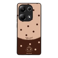 Θήκη Sonique Delulu Polka Era Series για Xiaomi Redmi Note 13 Pro 4G / Poco M6 Pro 4G / Redmi Note 14S Coffee First