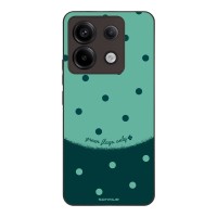 Θήκη Sonique Delulu Polka Era Series για Xiaomi Redmi Note 13 Pro 5G / Poco X6 5G Green Flags