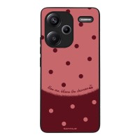 Θήκη Sonique Delulu Polka Era Series για Xiaomi Redmi Note 13 Pro Plus 5G Blame Cherries