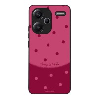 Θήκη Sonique Delulu Polka Era Series για Xiaomi Redmi Note 13 Pro Plus 5G Top Cherry
