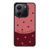 Θήκη Sonique Delulu Polka Era Series για Xiaomi Redmi Note 14 4G (164.84mm) Blame Cherries