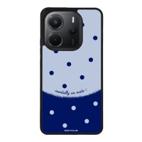 Θήκη Sonique Delulu Polka Era Series για Xiaomi Redmi Note 14 4G (164.84mm) Blue Mentally