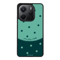Θήκη Sonique Delulu Polka Era Series για Xiaomi Redmi Note 14 4G (164.84mm) Green Flags