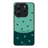 Θήκη Sonique Delulu Polka Era Series για Xiaomi Redmi Note 14 5G Green Flags