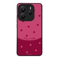 Θήκη Sonique Delulu Polka Era Series για Xiaomi Redmi Note 14 5G Top Cherry