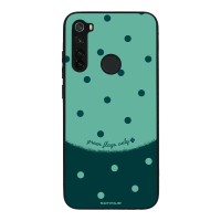 Θήκη Sonique Delulu Polka Era Series για Xiaomi Redmi Note 8 / Redmi Note 8 2021 Green Flags