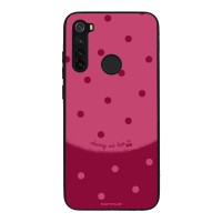 Θήκη Sonique Delulu Polka Era Series για Xiaomi Redmi Note 8 / Redmi Note 8 2021 Top Cherry