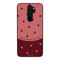 Θήκη Sonique Delulu Polka Era Series για Xiaomi Redmi Note 8 Pro Blame Cherries