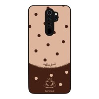 Θήκη Sonique Delulu Polka Era Series για Xiaomi Redmi Note 8 Pro Coffee First