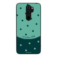 Θήκη Sonique Delulu Polka Era Series για Xiaomi Redmi Note 8 Pro Green Flags