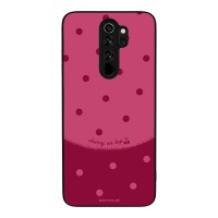 Θήκη Sonique Delulu Polka Era Series για Xiaomi Redmi Note 8 Pro Top Cherry