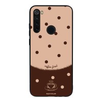 Θήκη Sonique Delulu Polka Era Series για Xiaomi Redmi Note 8T Coffee First