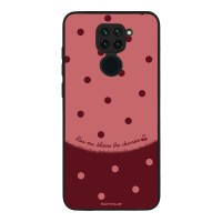 Θήκη Sonique Delulu Polka Era Series για Xiaomi Redmi Note 9 Blame Cherries
