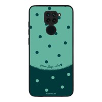 Θήκη Sonique Delulu Polka Era Series για Xiaomi Redmi Note 9 Green Flags