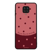 Θήκη Sonique Delulu Polka Era Series για Xiaomi Redmi Note 9S/9 Pro Blame Cherries