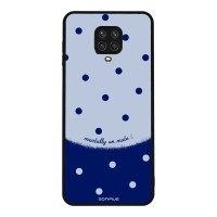 Θήκη Sonique Delulu Polka Era Series για Xiaomi Redmi Note 9S/9 Pro Blue Mentally