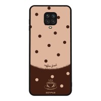 Θήκη Sonique Delulu Polka Era Series για Xiaomi Redmi Note 9S/9 Pro Coffee First