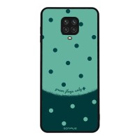 Θήκη Sonique Delulu Polka Era Series για Xiaomi Redmi Note 9S/9 Pro Green Flags