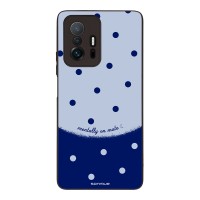 Θήκη Sonique Delulu Polka Era Series για Xiaomi Xiaomi 11T / Xiaomi 11T Pro Blue Mentally