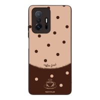 Θήκη Sonique Delulu Polka Era Series για Xiaomi Xiaomi 11T / Xiaomi 11T Pro Coffee First