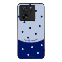 Θήκη Sonique Delulu Polka Era Series για Xiaomi Xiaomi 13T 5G / Xiaomi 13T Pro 5G Blue Mentally