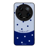 Θήκη Sonique Delulu Polka Era Series για Xiaomi Xiaomi 14 Ultra Blue Mentally