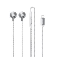 Ακουστικά Remax Lightning RM-711i Ασημί
