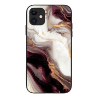 Θήκη Sonique Marble Series για Apple iPhone 11 Μπορντώ