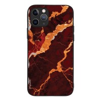 Θήκη Sonique Marble Series για Apple iPhone 11 Pro Κόκκινο