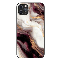 Θήκη Sonique Marble Series για Apple iPhone 11 Pro Max Μπορντώ