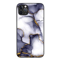Θήκη Sonique Marble Series για Apple iPhone 11 Pro Max Μωβ Γκρι