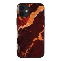 Θήκη Sonique Marble Series για Apple iPhone 12 mini Κόκκινο