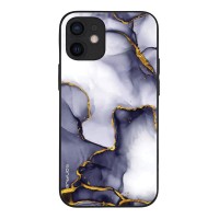 Θήκη Sonique Marble Series για Apple iPhone 12 mini Μωβ Γκρι