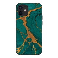Θήκη Sonique Marble Series για Apple iPhone 12 mini Πράσινο