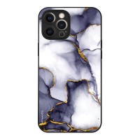 Θήκη Sonique Marble Series για Apple iPhone 12 Pro Max Μωβ Γκρι