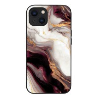 Θήκη Sonique Marble Series για Apple iPhone 13 Μπορντώ