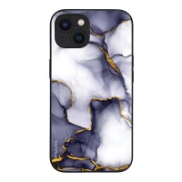 Θήκη Sonique Marble Series για Apple iPhone 13 Μωβ Γκρι