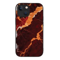 Θήκη Sonique Marble Series για Apple iPhone 13 Mini Κόκκινο