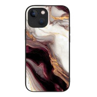 Θήκη Sonique Marble Series για Apple iPhone 13 Mini Μπορντώ