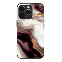 Θήκη Sonique Marble Series για Apple iPhone 13 Pro Μπορντώ