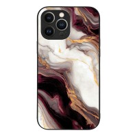 Θήκη Sonique Marble Series για Apple iPhone 13 Pro Max Μπορντώ