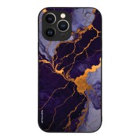 Θήκη Sonique Marble Series για Apple iPhone 13 Pro Max Μωβ