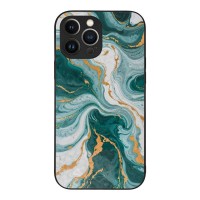Θήκη Sonique Marble Series για Apple iPhone 13 Pro Max Πράσινο 01