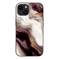 Θήκη Sonique Marble Series για Apple iPhone 14 Μπορντώ