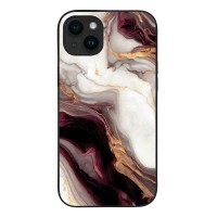Θήκη Sonique Marble Series για Apple iPhone 14 Plus Μπορντώ