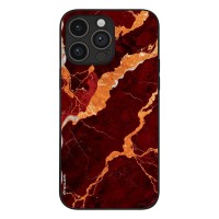 Θήκη Sonique Marble Series για Apple iPhone 14 Pro Max Κόκκινο