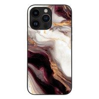 Θήκη Sonique Marble Series για Apple iPhone 14 Pro Max Μπορντώ