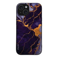 Θήκη Sonique Marble Series για Apple iPhone 15 Μωβ